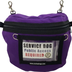 Service Dog Clip-on Large Bag W/ ID Window -Agility Shop 707761 4 full 39807.1638911528