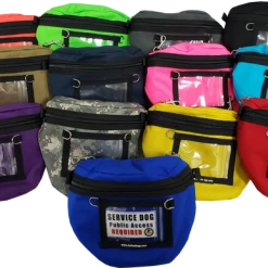 Service Dog Clip-on Large Bag W/ ID Window -Agility Shop 707761 6 full 49255.1638911529