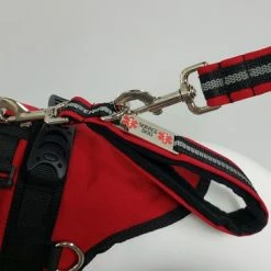 Service Dog Reflective Built-In Poop Bag Leash - 13 Color Variety -Agility Shop 707763 12 full 53326.1638911512