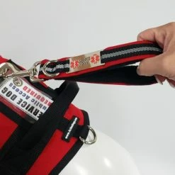 Service Dog Reflective Pull Tab Leash - 13 Color Variety -Agility Shop 707766 9 full 42069.1638911526