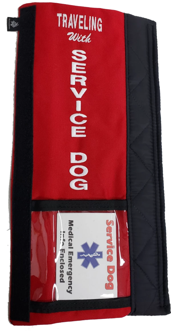 Medical Alert Service Dog Padded Seat Belt Cover 8 Medical Alert Service Dog Padded Seat Belt Cover - Image 8