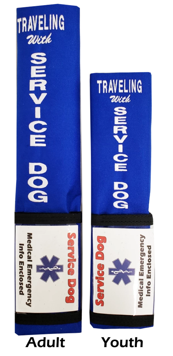 Medical Alert Service Dog Padded Seat Belt Cover 1 Medical Alert Service Dog Padded Seat Belt Cover