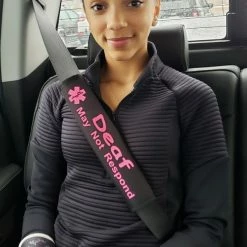 Custom Text Medical Alert Padded Seat Belt Cover -Agility Shop 707804 9 full 08557.1652717600