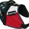 Patriotic Service Dog Vest With Handle