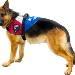 Patriotic Mesh Service Dog Vest -Agility Shop 707876 2 full 75613.1656327818