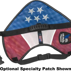 Patriotic Mesh Service Dog Vest -Agility Shop 707876 3 full 35408.1656327818