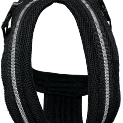 Padded Easy Walk Harness No Pull Dog Vest- Black Reflective Spacer Mesh -Agility Shop 707900 12 full 58729.1638911526