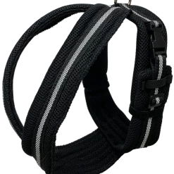 Padded Easy Walk Harness No Pull Dog Vest- Black Reflective Spacer Mesh -Agility Shop 707900 6 full 01985.1638911519