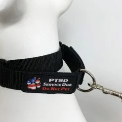 Service Dog No Slip Martingale Patch Collar -Agility Shop 707904 3 full 43254.1638911513