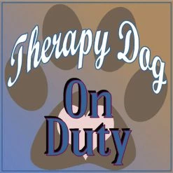 Therapy Dog Signs -Agility Shop 709200C 98529.1638911375