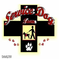 Service Dog Window Signs -Agility Shop 70950 87212.1638911373