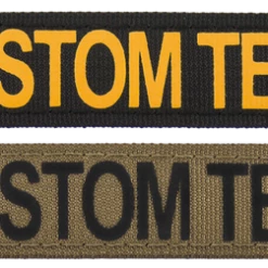 CaliberDog Custom ID Panel Patch 1x5