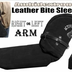 Ambidextrous Suede Leather Bite Sleeve -Agility Shop 802505AD1 72603.1638911340