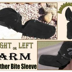 Ambidextrous Suede Leather Bite Sleeve -Agility Shop 802505AD3thumb01 52234.1638911344