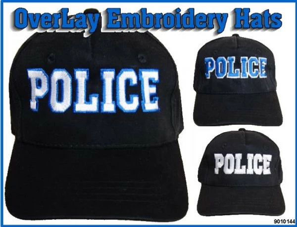 Police Embroidered Hats 3 Police Embroidered Hats - Image 3