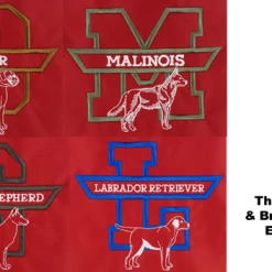 Letterman Hoodie - Breed Specific -Agility Shop 935001 Examples Red full 96629.1638911411