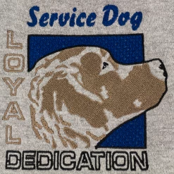 Embroidered Service Dog Hoodies -Agility Shop 97010SD 2 full 33328.1638911337