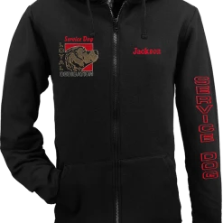 Embroidered Service Dog Hoodies -Agility Shop 97010sd 10 full 40910.1638911341
