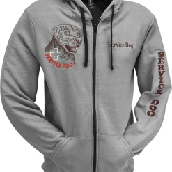 Embroidered Service Dog Hoodies -Agility Shop 97015SD 1 full 72110.1638911338
