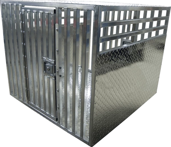 Diamond Tread Aluminum SUV Dog Crate 3 Diamond Tread Aluminum SUV Dog Crate - Image 3