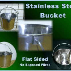 Stainless Steel Flat Sided Pails 7 Stainless Steel Flat Sided Pails -Agility Shop 991042 2 full 59710.1638911352