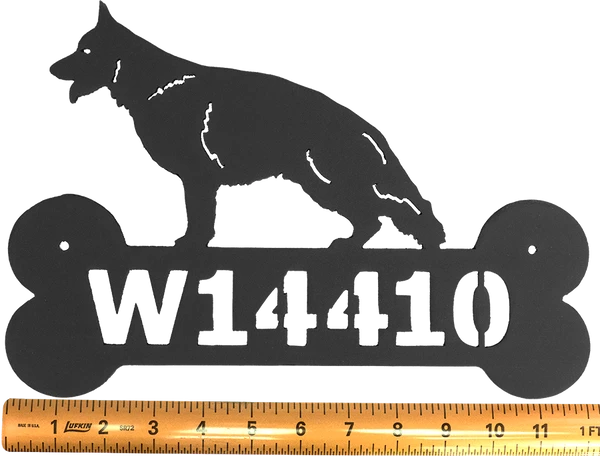 Custom Metal Address Sign 4 Custom Metal Address Sign - Image 4