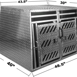 Aluminum 2 Dog Crate -Agility Shop 992252 1a full 66154.1638911432