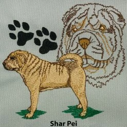 Embroidered Breed Specific Backpack -Agility Shop Sharpei full 81029.1638911428