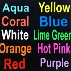 ADC Logo TShirt With Personalized Text -Agility Shop VinylColorChart New2020 full 53178.1649066708